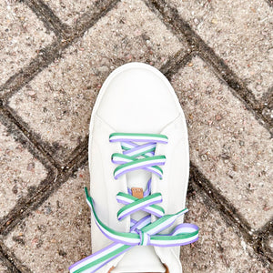 genderqueer shoelaces genderqueer flag laces
