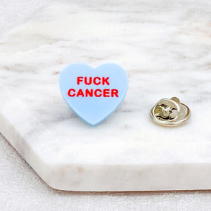 heart pin badges for cancer kidney colon colorectal gift