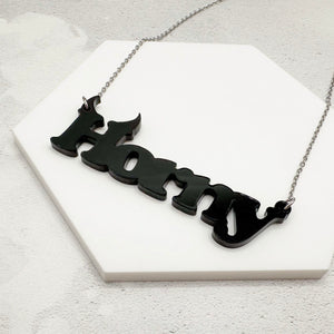 horny necklace funny gift lgbtqia