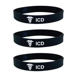 icd medical bracelet set
