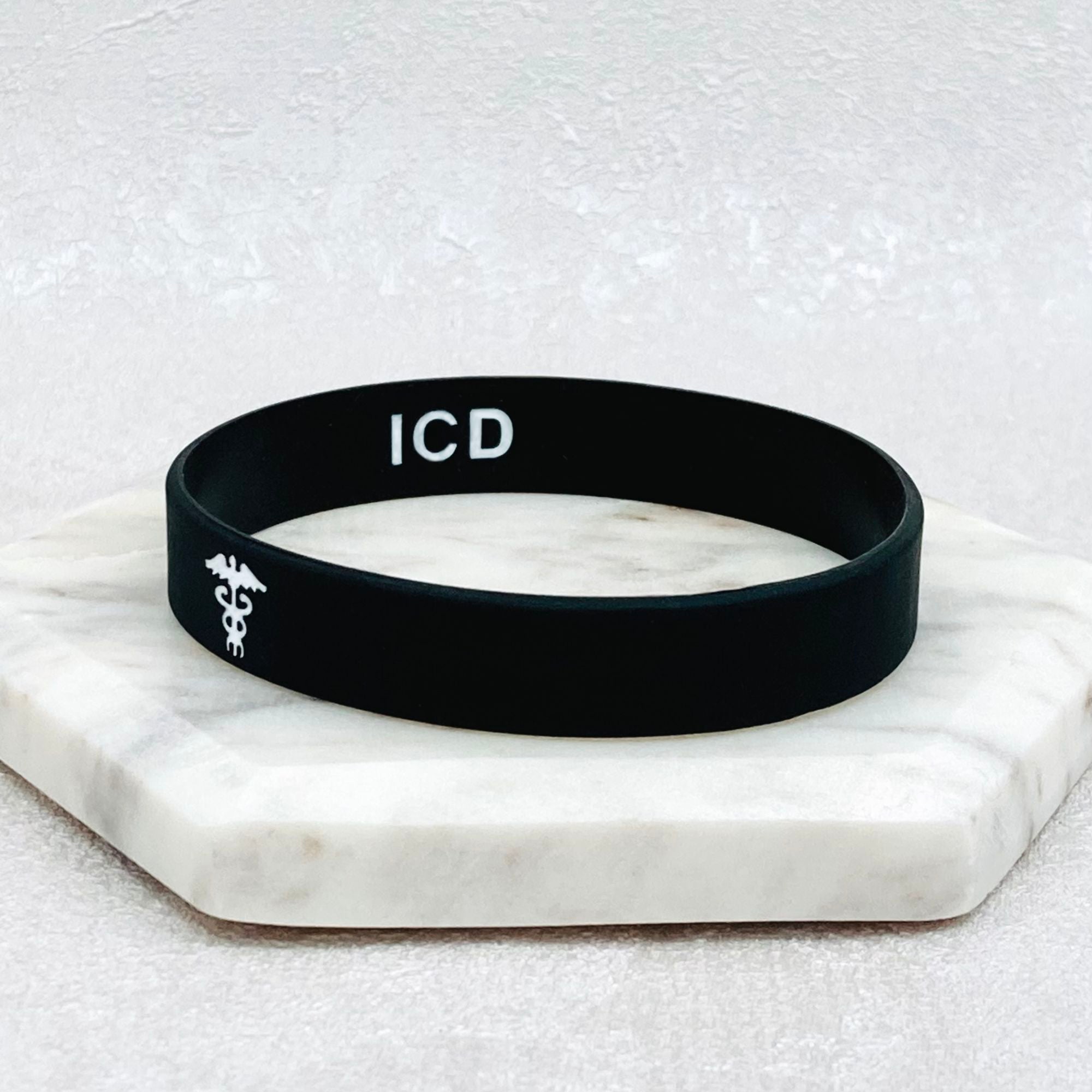 icd medical bracelet wristband for men