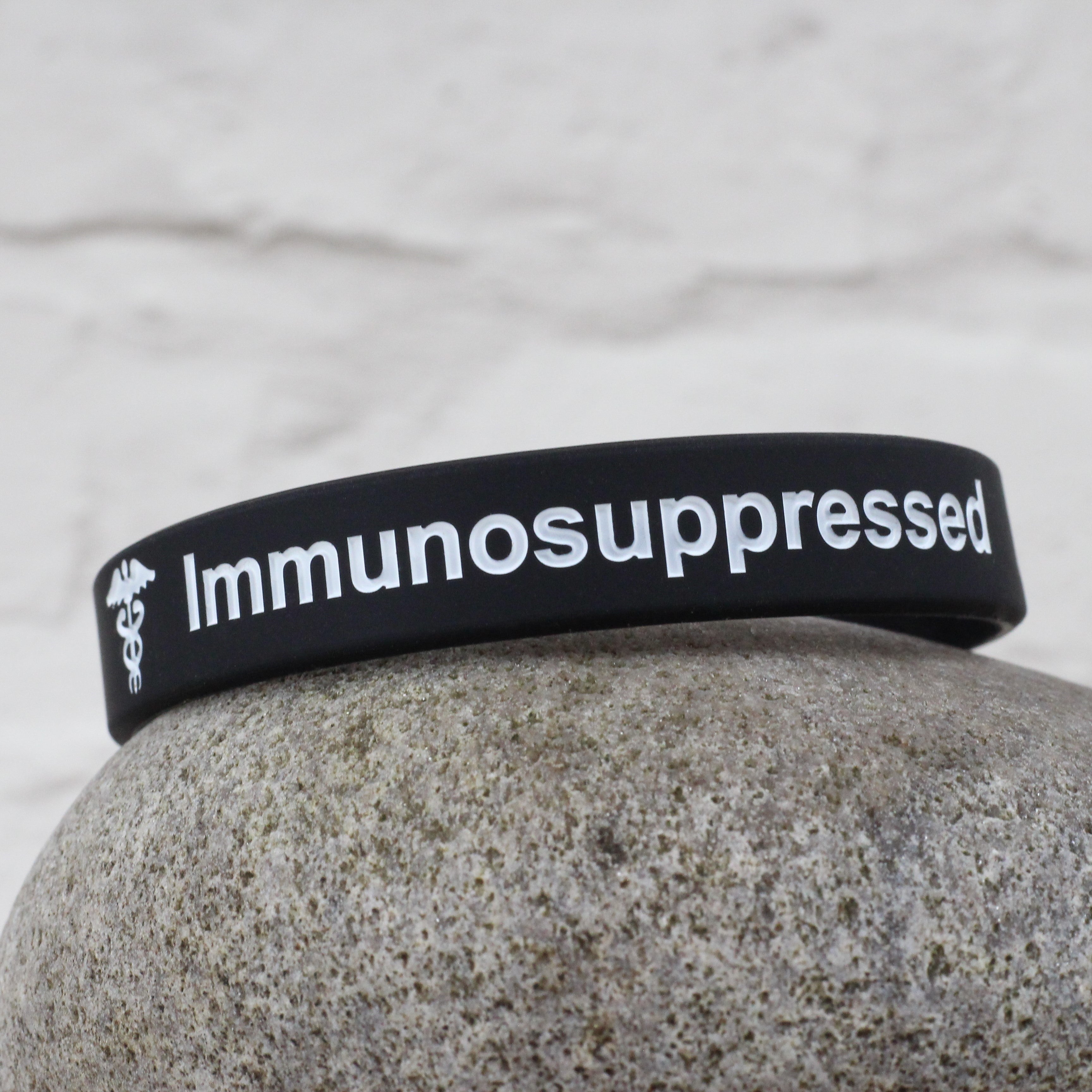 immunosuppressed unisex wristband adult uk