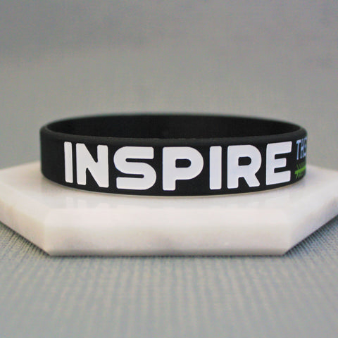 inspire the world wristband motivational