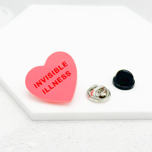 invisible illness pin hearing support