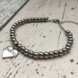 ladies charm bracelet heart type 1 2