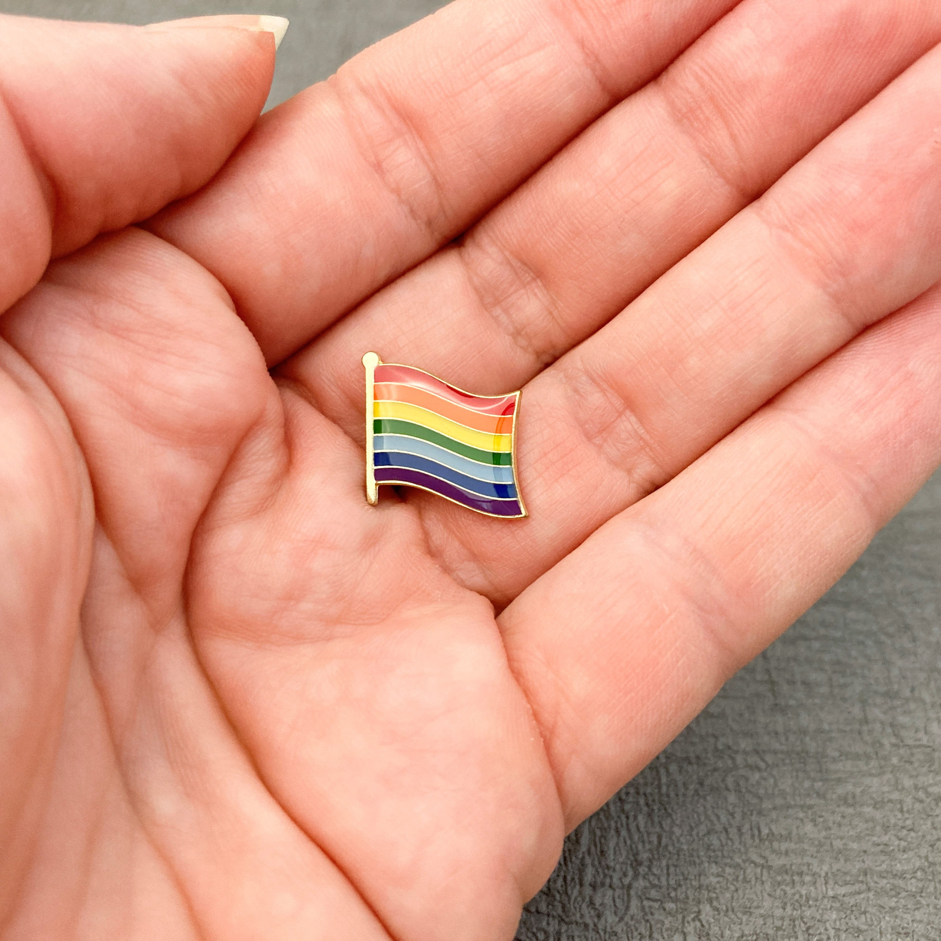 lgbt pride flag pins gay rainbow