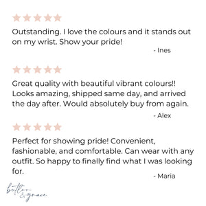 lgbt pride wristbands bisexual reviews uk