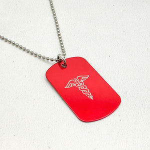 medical alert necklace for men alert tag