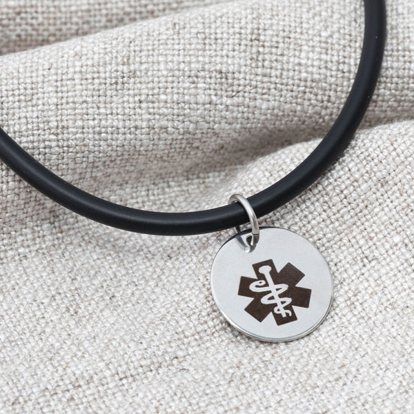 Women's Custom Medical ID Necklaces | Lauren's Hope