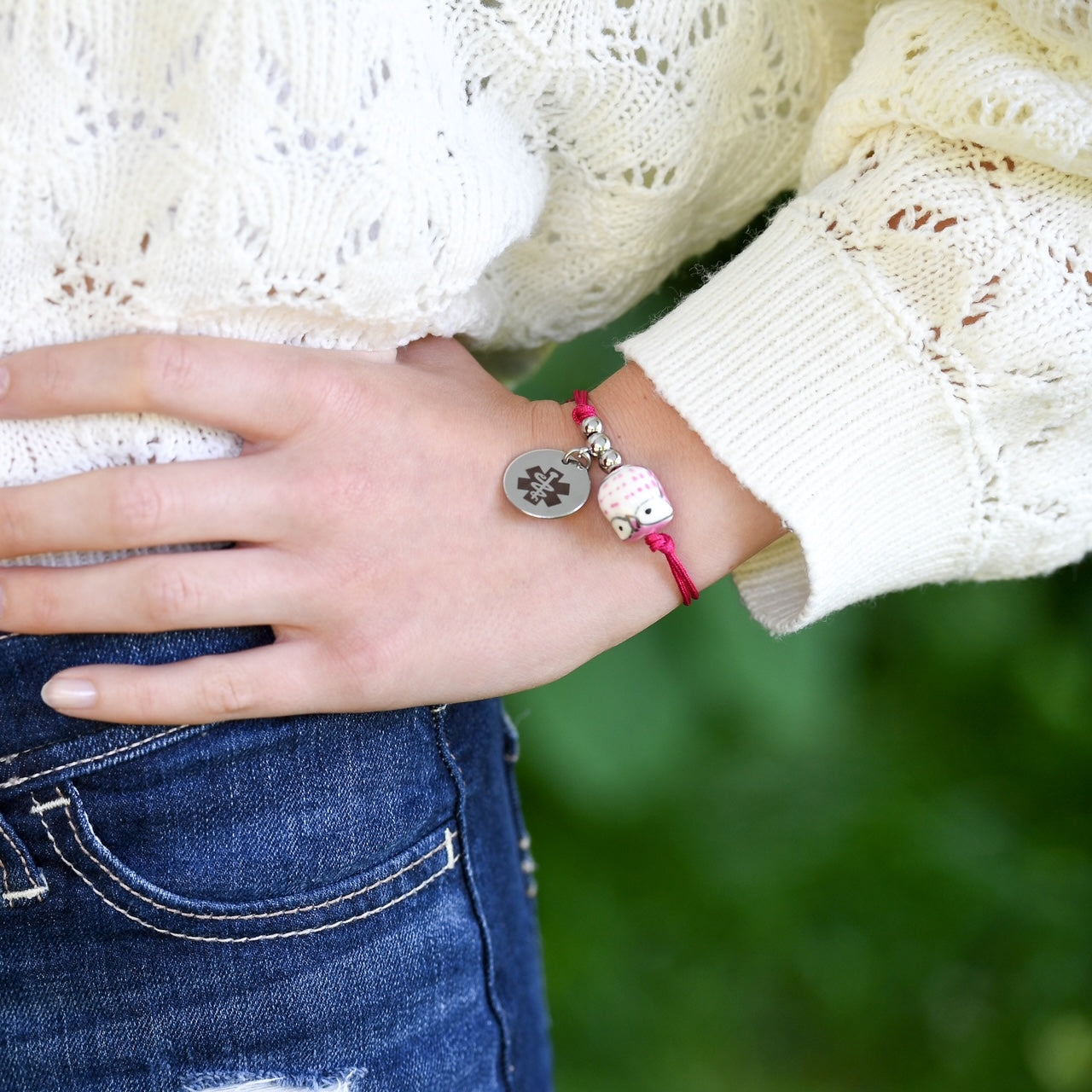 medical bracelet for addisons disease womens