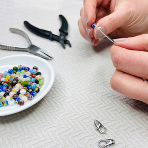 medical bracelet replacement beads handmade uk