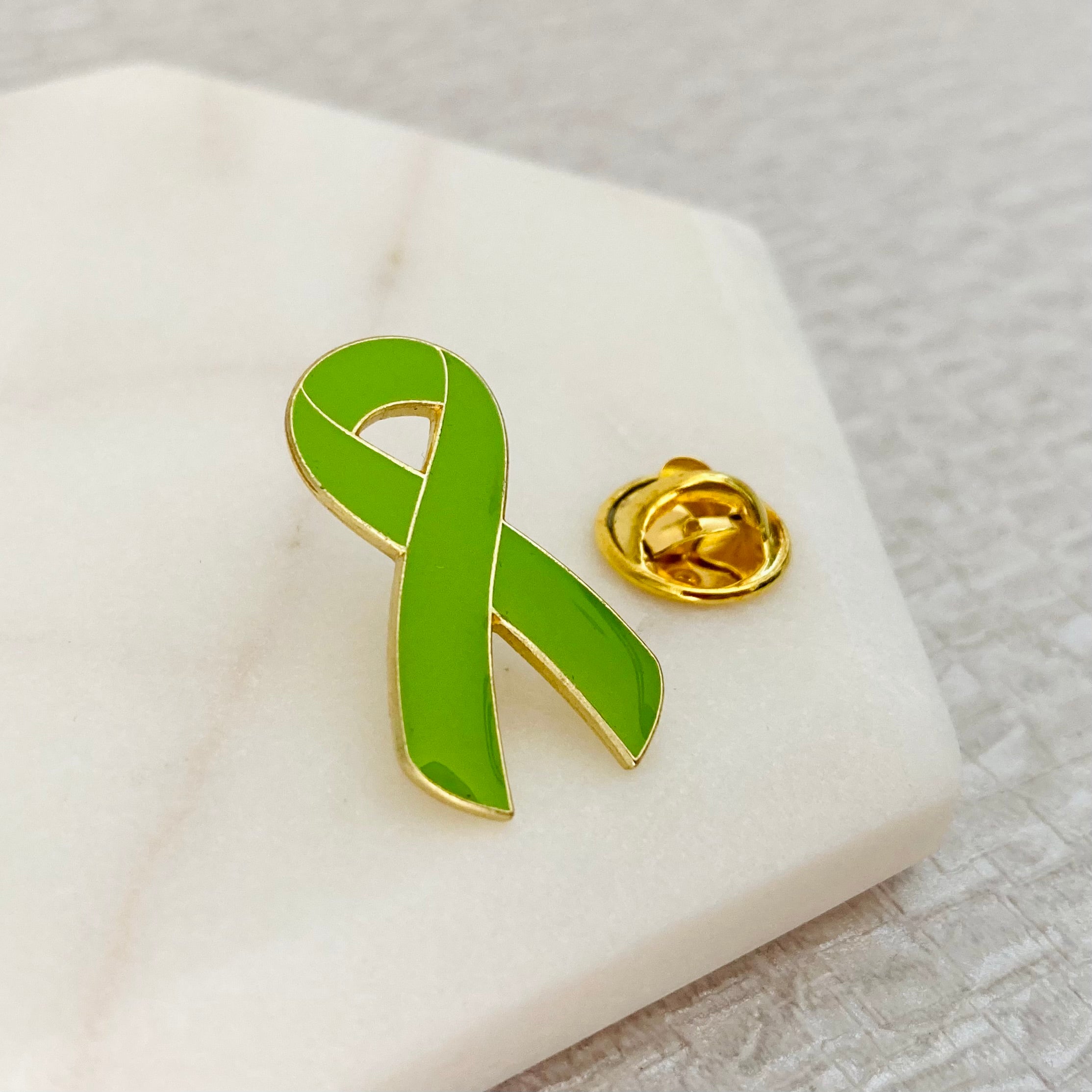 mental health awareness ribbon pin unisex