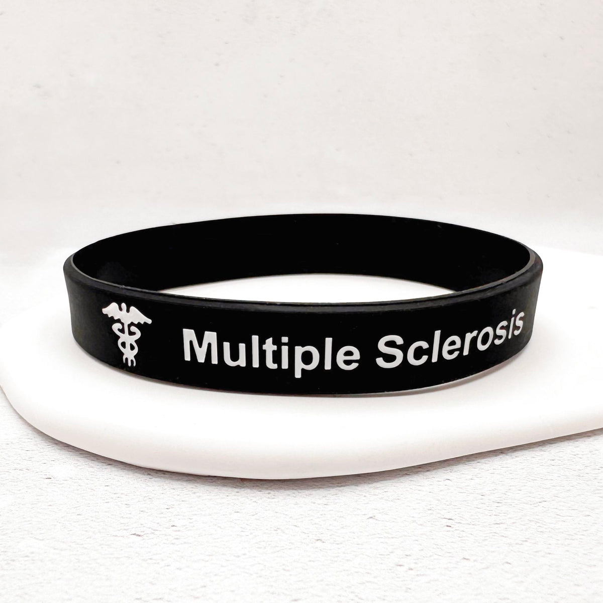 multiple sclerosis medical alert bracelet for emergency identification