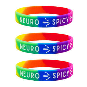 neuro spicy wristband set of 3