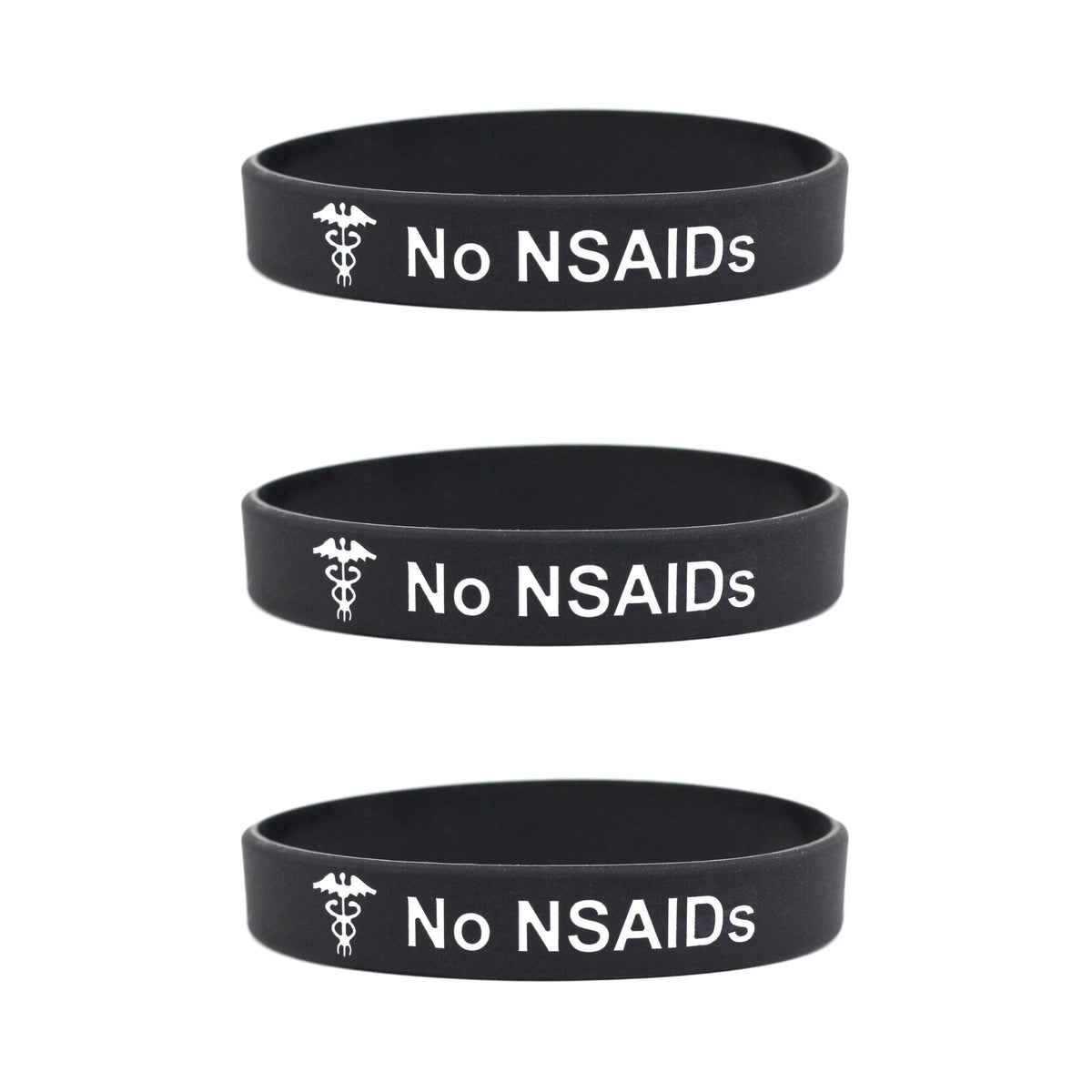 no nsaids allergy wristband set