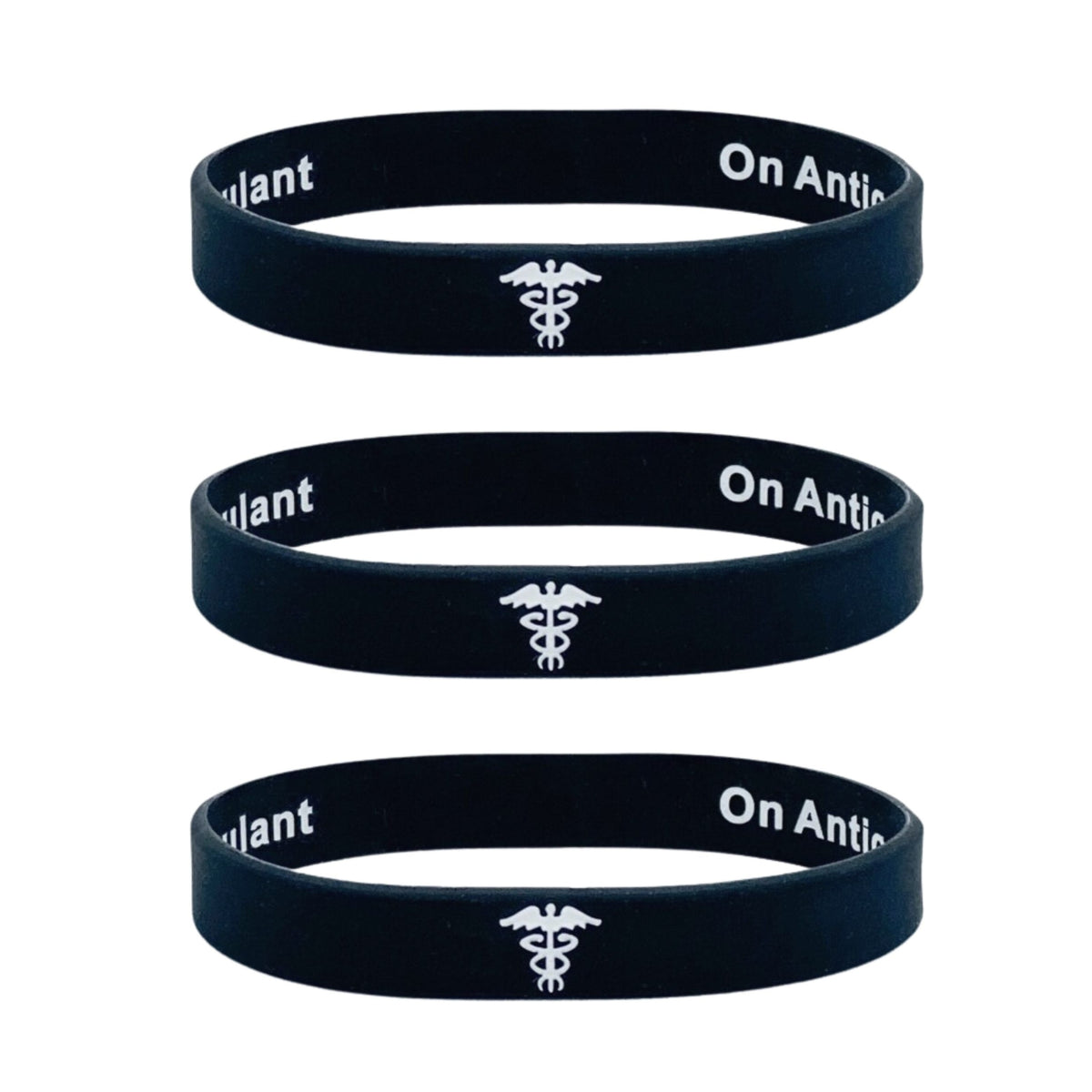 on anticoagulant hidden wristband set