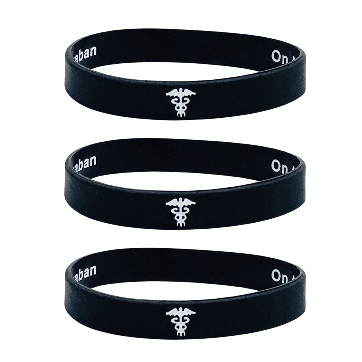 on apixaban hidden wristband set of 3