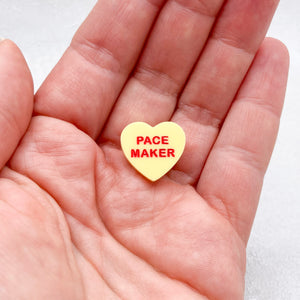 pacemaker pin handmade small business uk