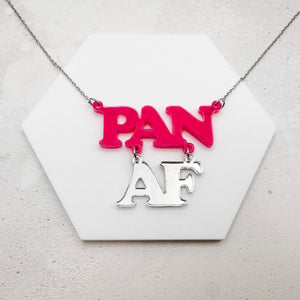 pan af necklace pride jewellery