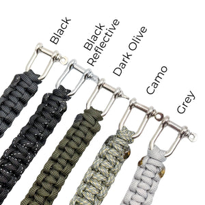 paracord medical bracelet colours