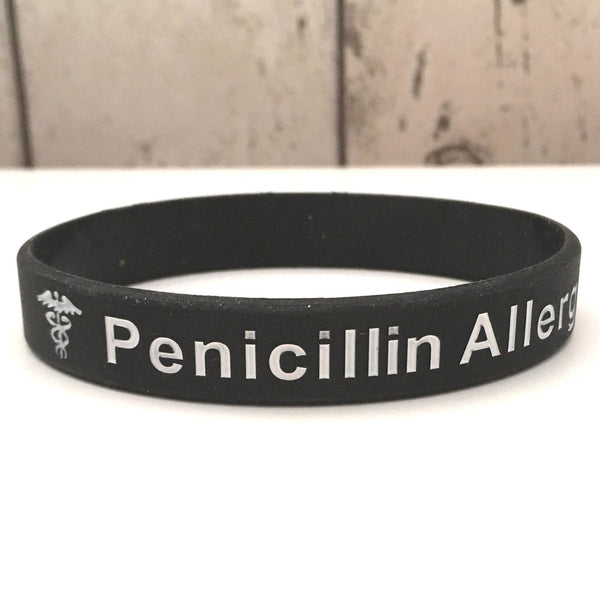 Amazon.com: My Identity Doctor - Pre-Engraved & Customized Penicillin  Allergy Alert Medical Bracelet, Pink: Identification Bracelets: Clothing,  Shoes & Jewelry