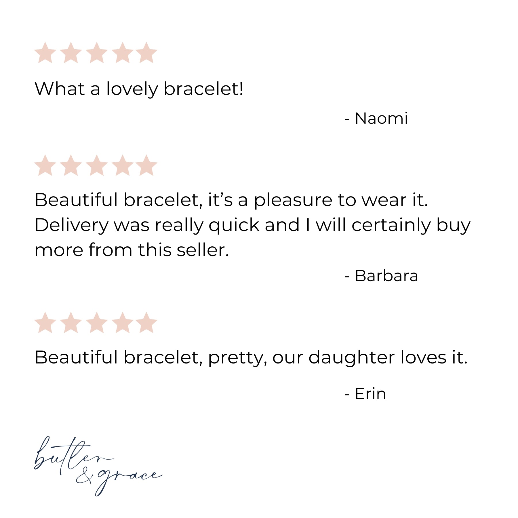 personalised aqua name bracelet review uk