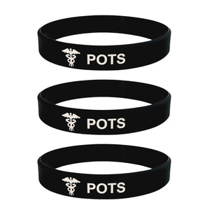 pots medical alert wristband set