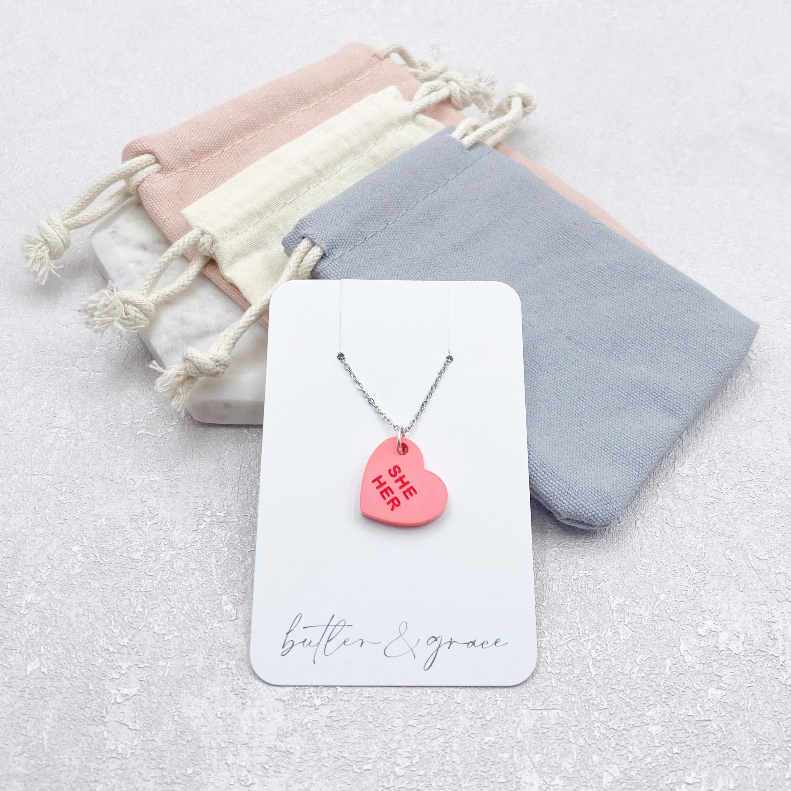 Candy Heart Necklace