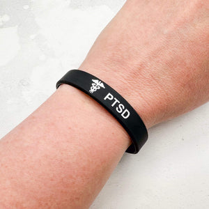 ptsd medical bracelet men women uk