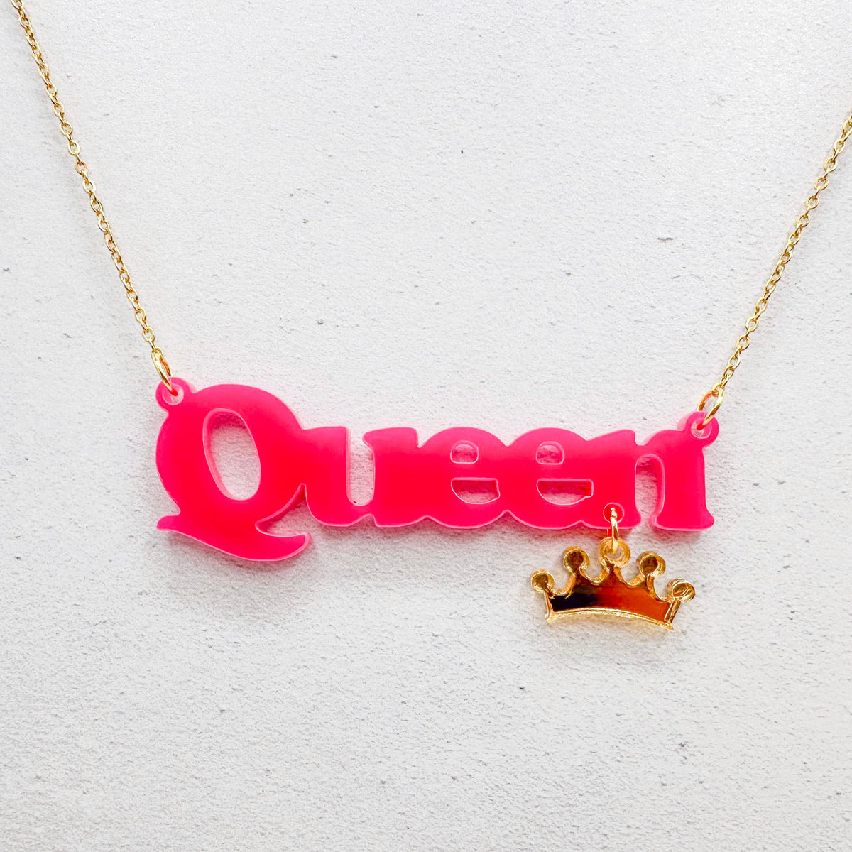 queen necklace jewellery gift uk