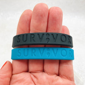 semicolon survivor wristband mental health