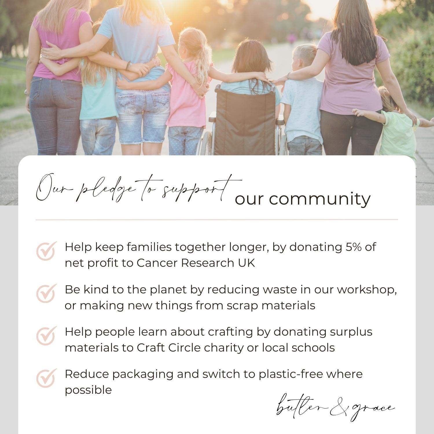 Butler & Grace Community Pledge