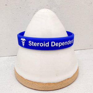 Lightweight silicone emergency medical alert bracelet
