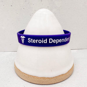 Comfortable silicone medical alert wristband for active lifestyle