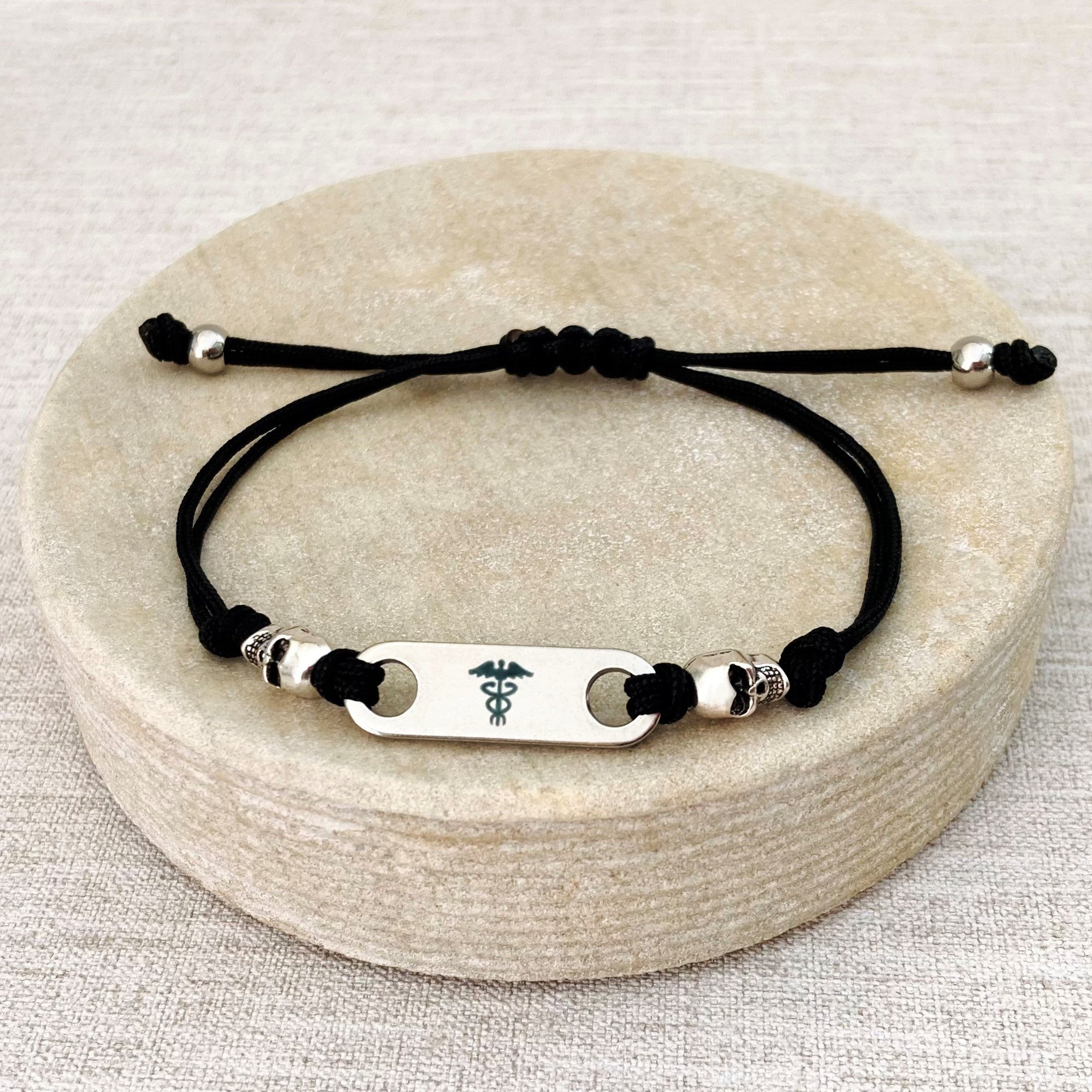 Chic medical hot sale alert bracelet