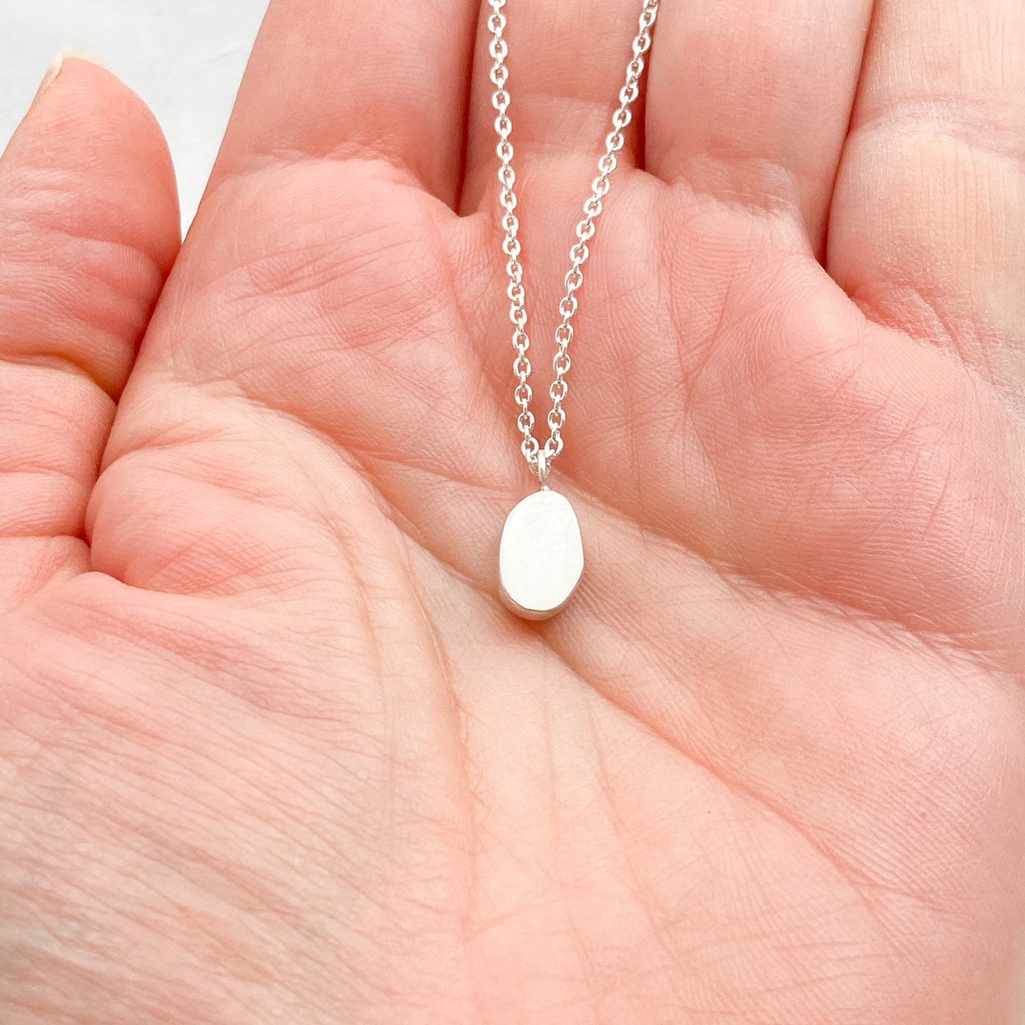 tiny-sea-glass-necklace-silver-925-uk