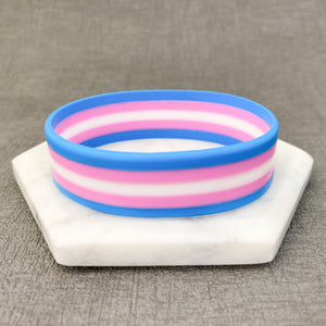 transgender gift set silicone wristband