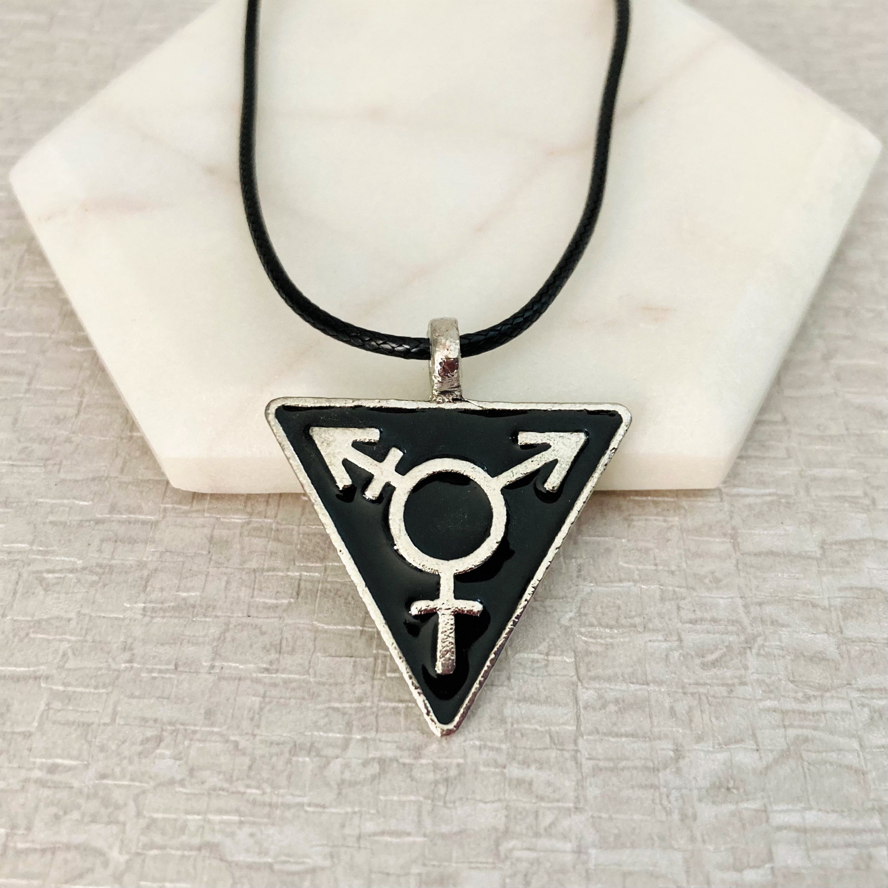 transgender necklace lgbt awareness symbol jewellery