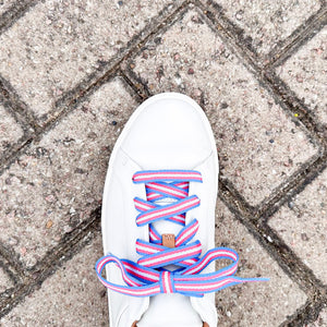transgender shoelaces trans flag laces