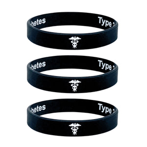 type 2 diabetic medical wristband uk