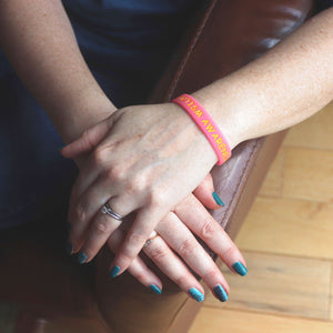 autism awareness wristband pink autistic medical