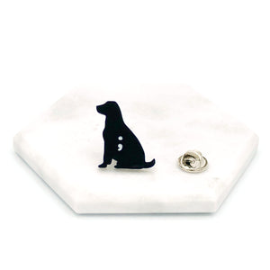black dog depression pin badge uk