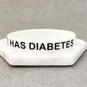 diabetes awareness wristband medical alert band