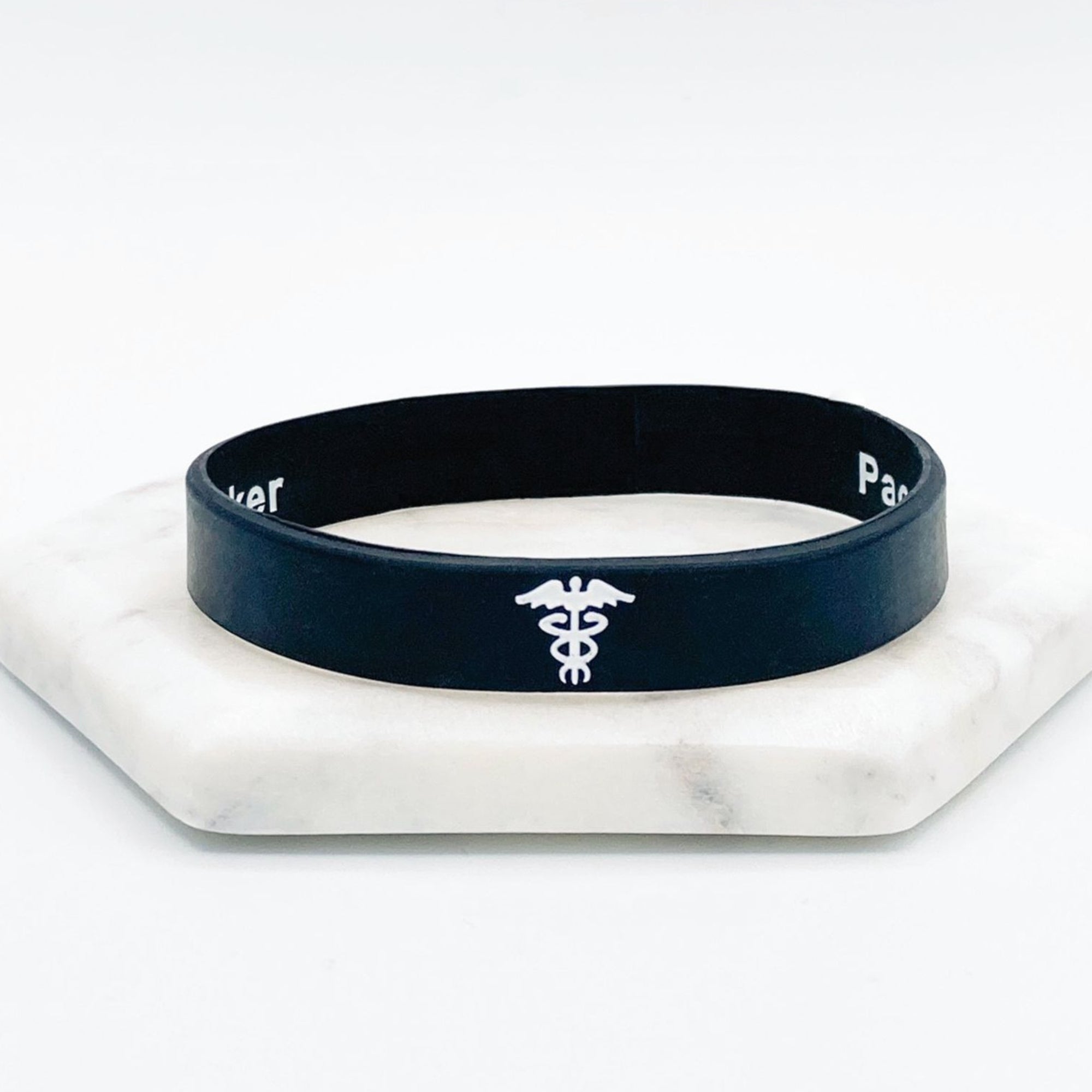 discrete wristband for pacemaker medical band