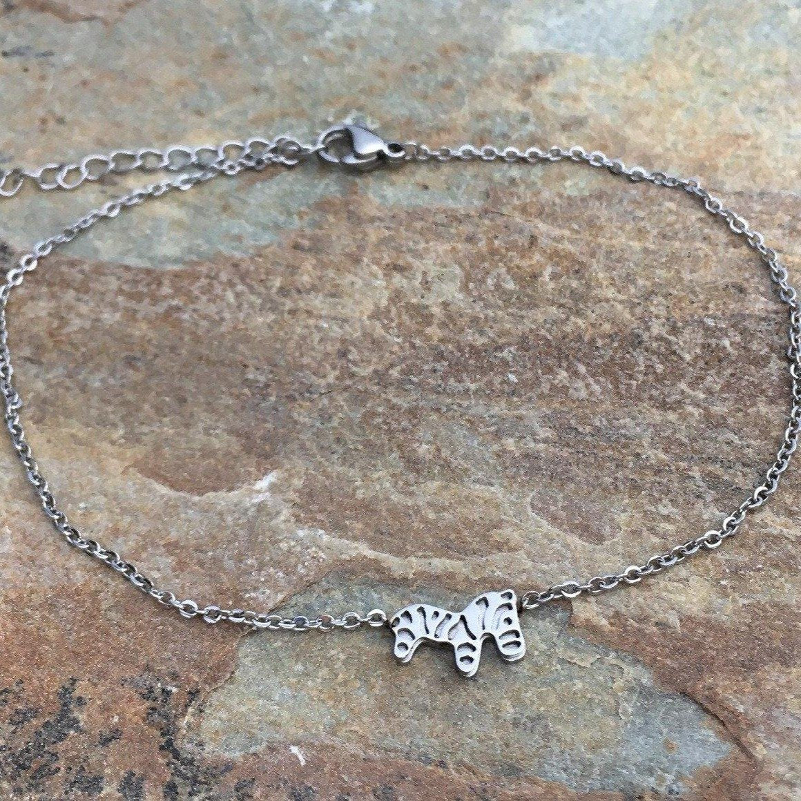 eds awareness anklet silver plated