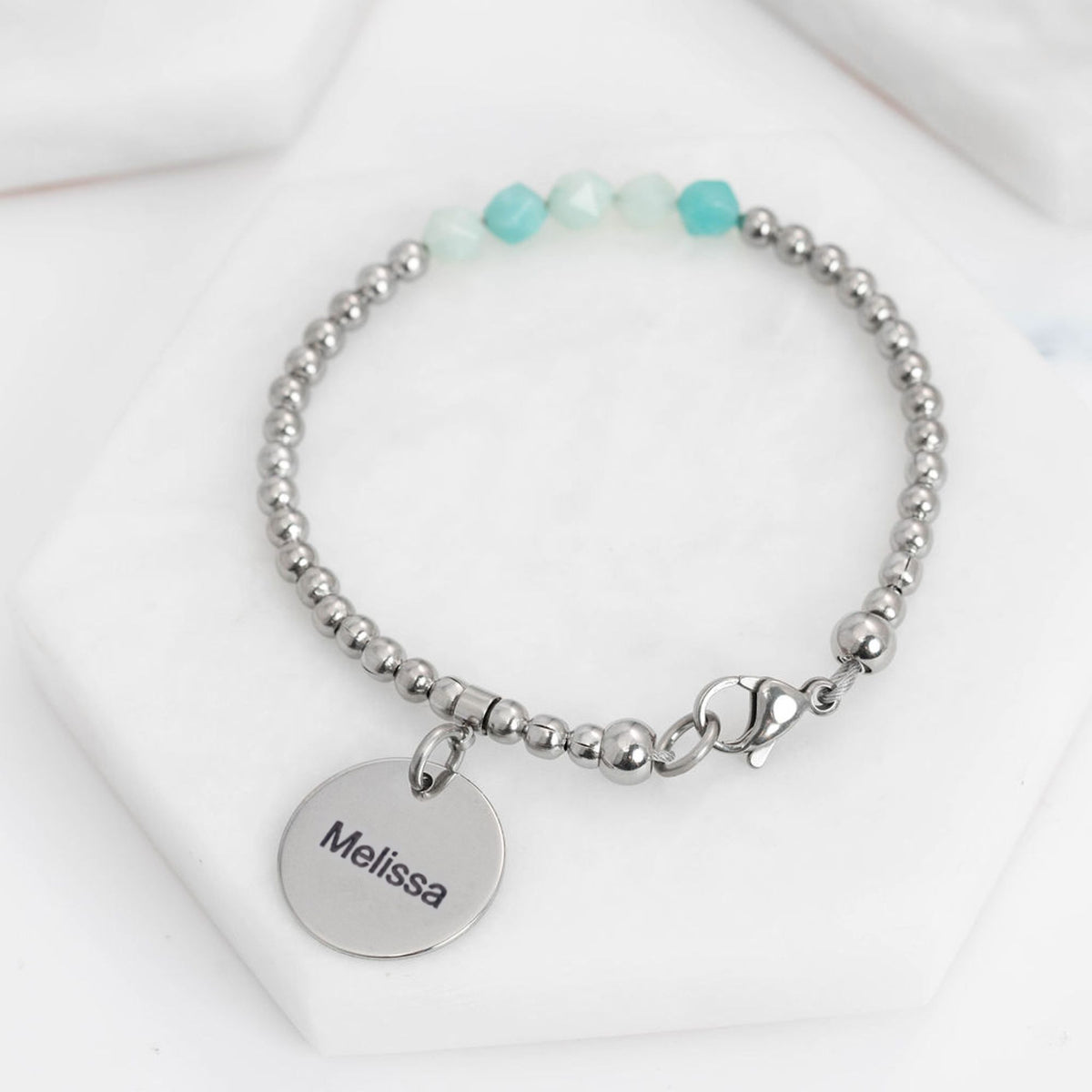 handmade ladies personalised bracelet bridesmaid gifts