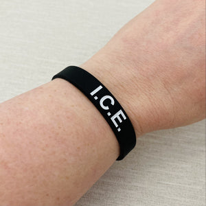 ice wristband bracelet phone number uk