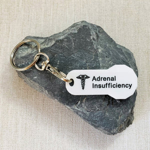 medical alert trolley keychains adrenal insufficiency uk