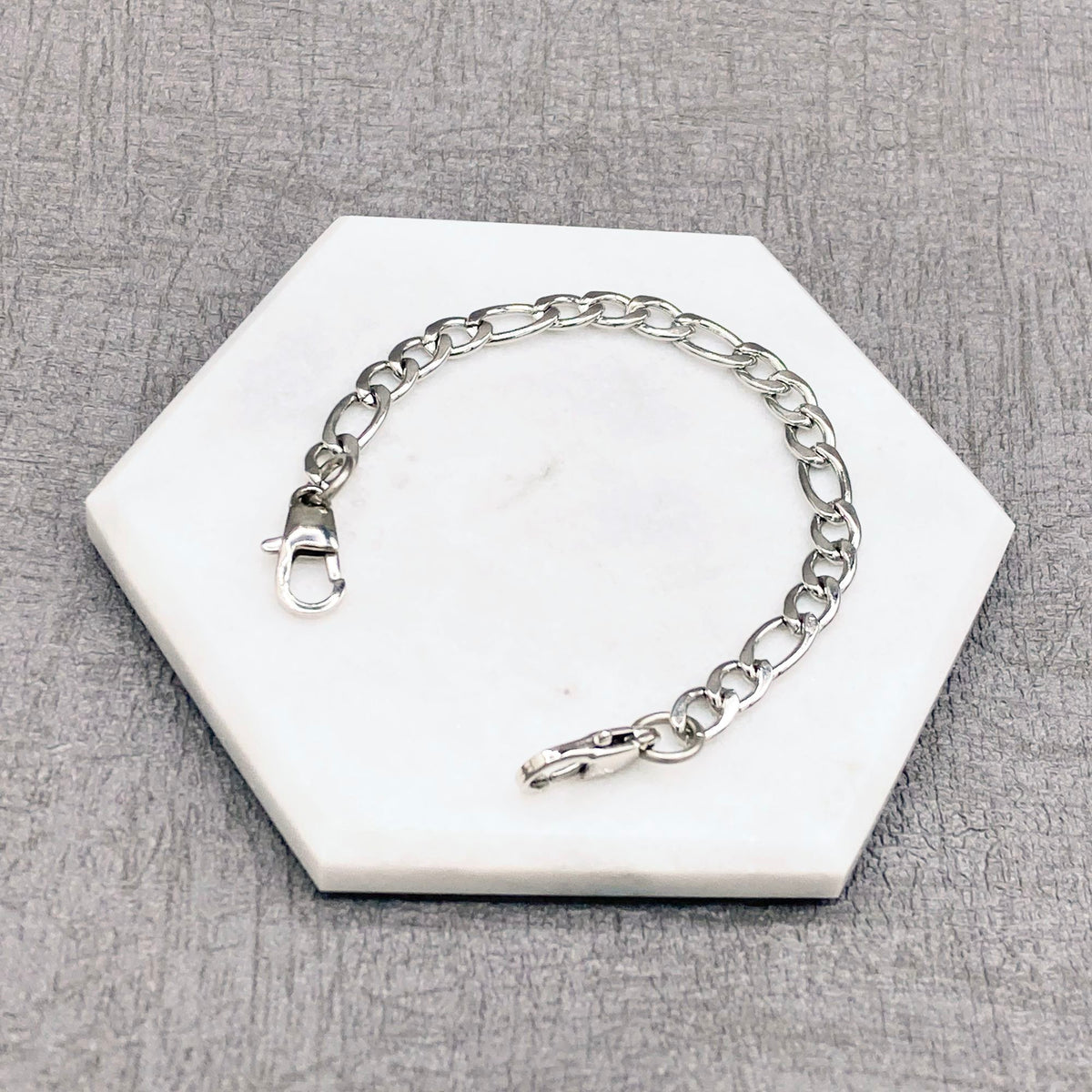 medical bracelet replacement chain figaro uk