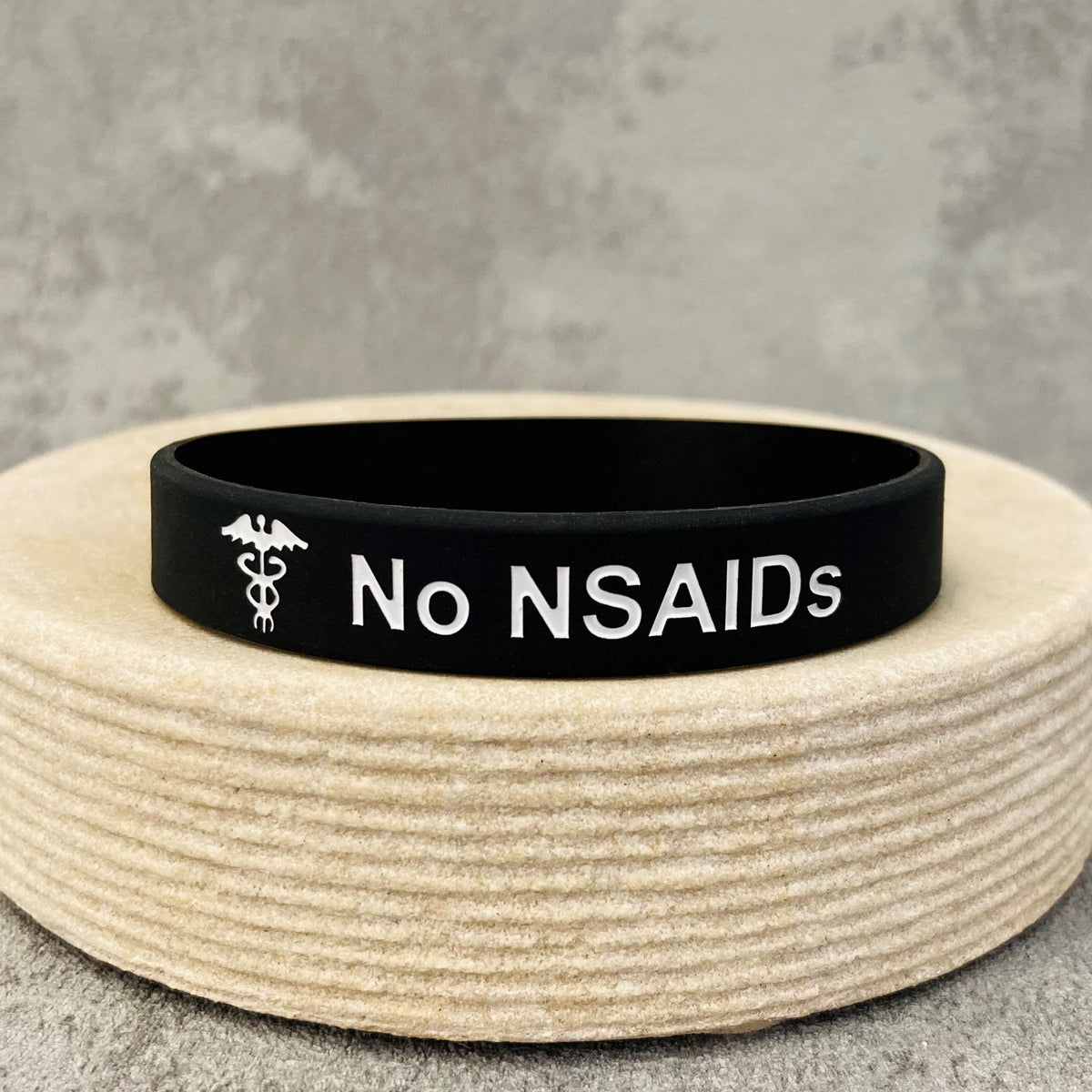 no nsaids allergy wristband medical bracelet